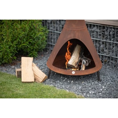 Westmann Feuerstelle Inkl. Rauchablass Rost 5 Westmann Feuerstelle Inkl. Rauchablass Rost – Bild 5