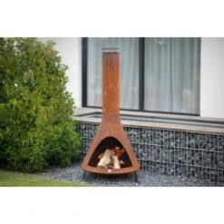 Westmann Feuerstelle Inkl. Rauchablass Rost 12 Westmann Feuerstelle Inkl. Rauchablass Rost -Grill und Flamme 8346561 1741 WMLG900R 04