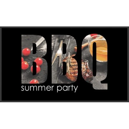 BBQ Matte Summer Party 67x120 Cm 1 BBQ Matte Summer Party 67x120 Cm