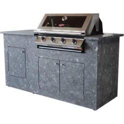 Häusler Outdoor-Küche Azul Noche 180 Cm X 60 Cm X 110 Cm