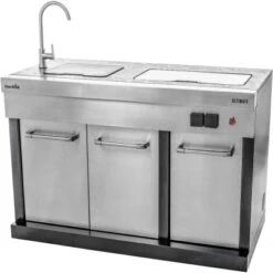 Char-Broil Outdoor-Küche Ultimate Entertainment Edelstahl -Grill und Flamme 946833 140905 3