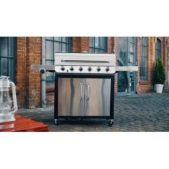 Char-Broil Gasgrill Convective 640 S Mit 6 Brennern Und Seitenkocher Edelstahl -Grill und Flamme 9468349 3