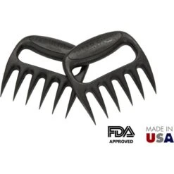 Pulled Pork Gabeln Grizzly Edition 7 Pulled Pork Gabeln Grizzly Edition -Grill und Flamme bearpawspulledporkgabeln 4