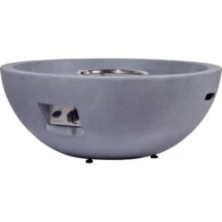 Dobar Outdoor-Feuerschale Mit Gasflamme Lunar Ø 90 Cm Grau 14 Dobar Outdoor-Feuerschale Mit Gasflamme Lunar Ø 90 Cm Grau -Grill und Flamme lavaofengasfeuerstelle 02